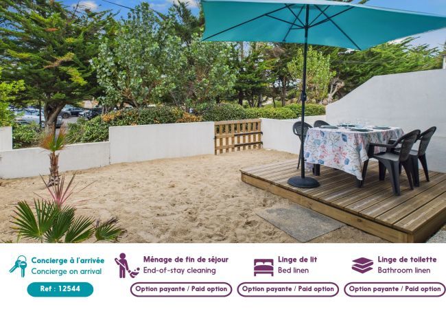 Ferienwohnung in Saint-Hilaire-de-Riez - 200 m vom Strand, Terrasse, Apartment für 4 Ferienwohnung in Saint-Hilaire-de-Riez - 200 m vom Strand, Terrasse, Apartment für 4