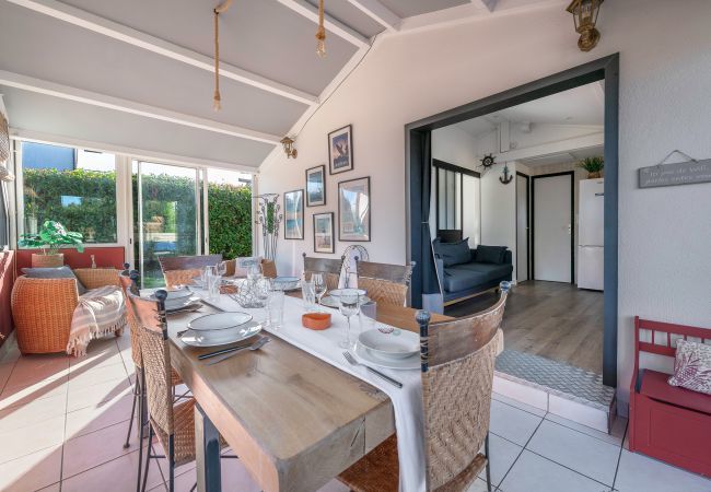 Ferienhaus in Saint-Michel-Chef-Chef - 800 m vom Strand, Garten, 4 Erwachsene 1 Kind