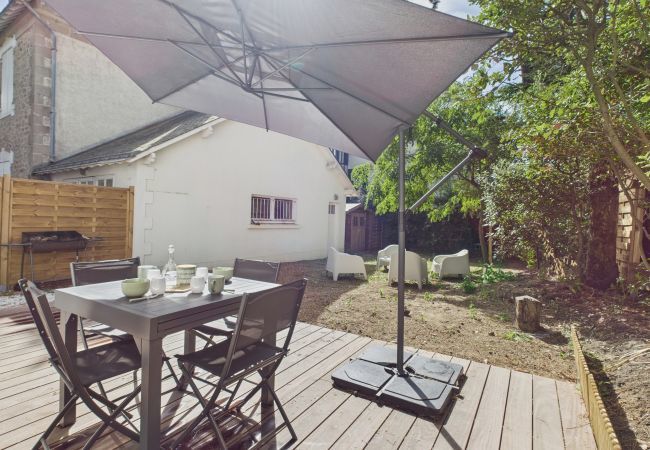 Ferienhaus in Pornichet - 250 m zum Strand – Haus f. 6 Erw./2 Kinder Ferienhaus in Pornichet - 250 m zum Strand – Haus f. 6 Erw./2 Kinder