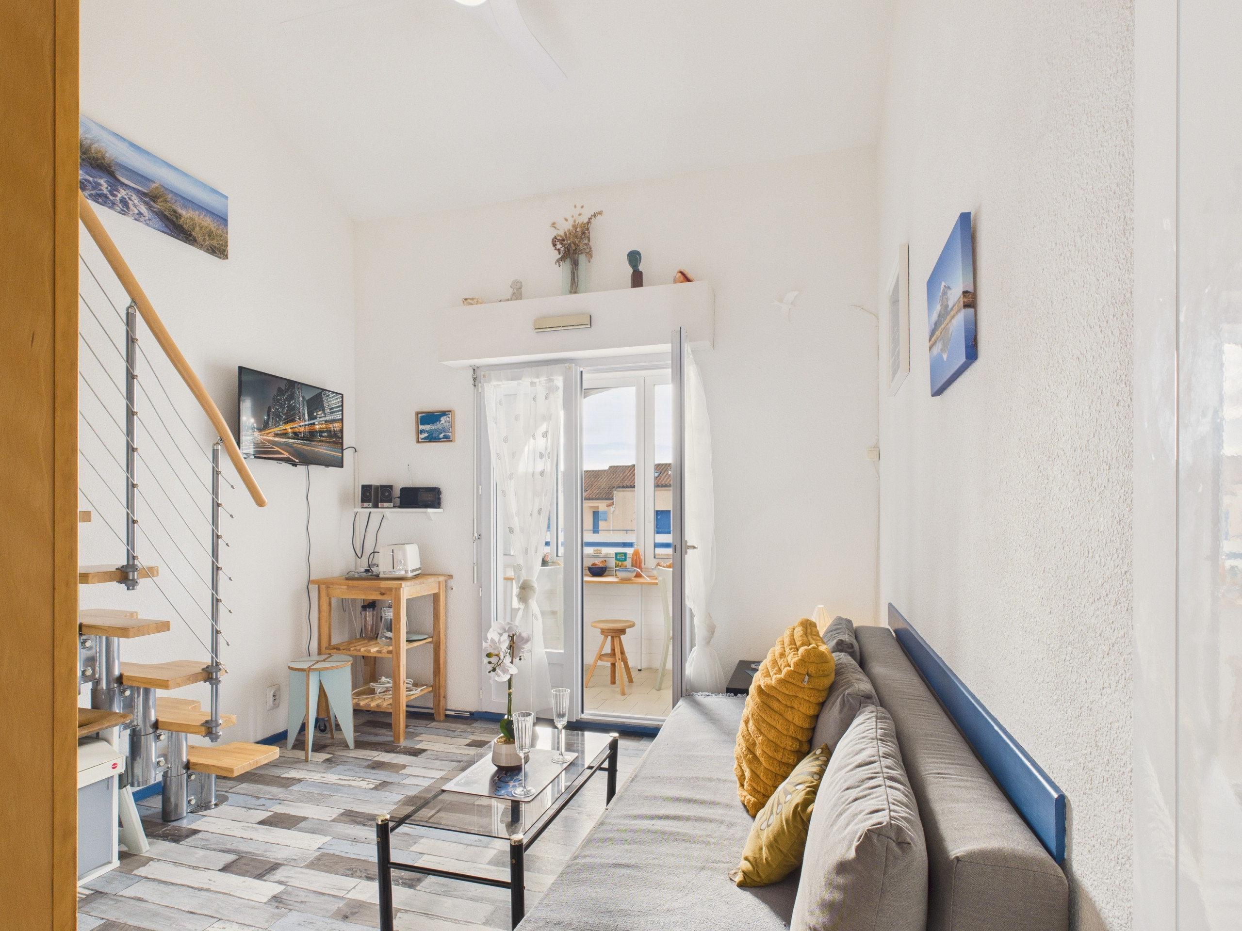  in Les Sables-d´Olonne - Meerblick Apt 900m zum Strand für 3