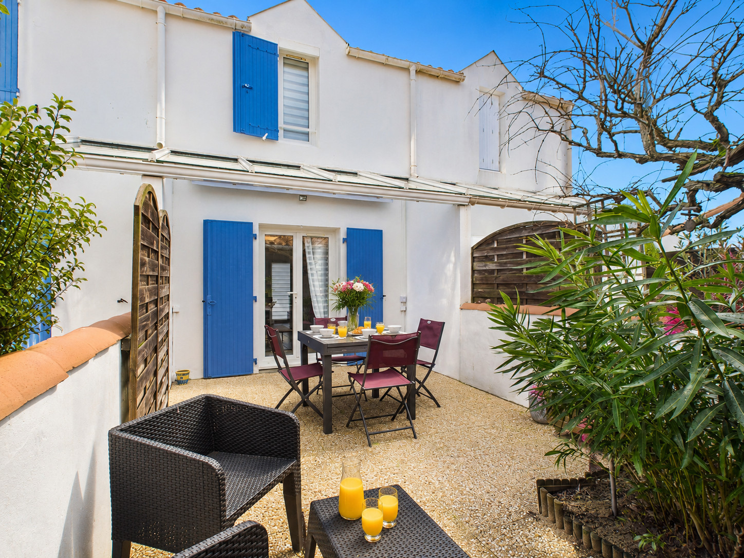  in Saint-Hilaire-de-Riez - 200m vom Strand, Grill, Terrasse, für 4 Pers.