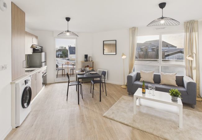 Ferienwohnung in Pont-l´Abbé - Zentrumsnah – Apartment für 2 Personen mit Balkon