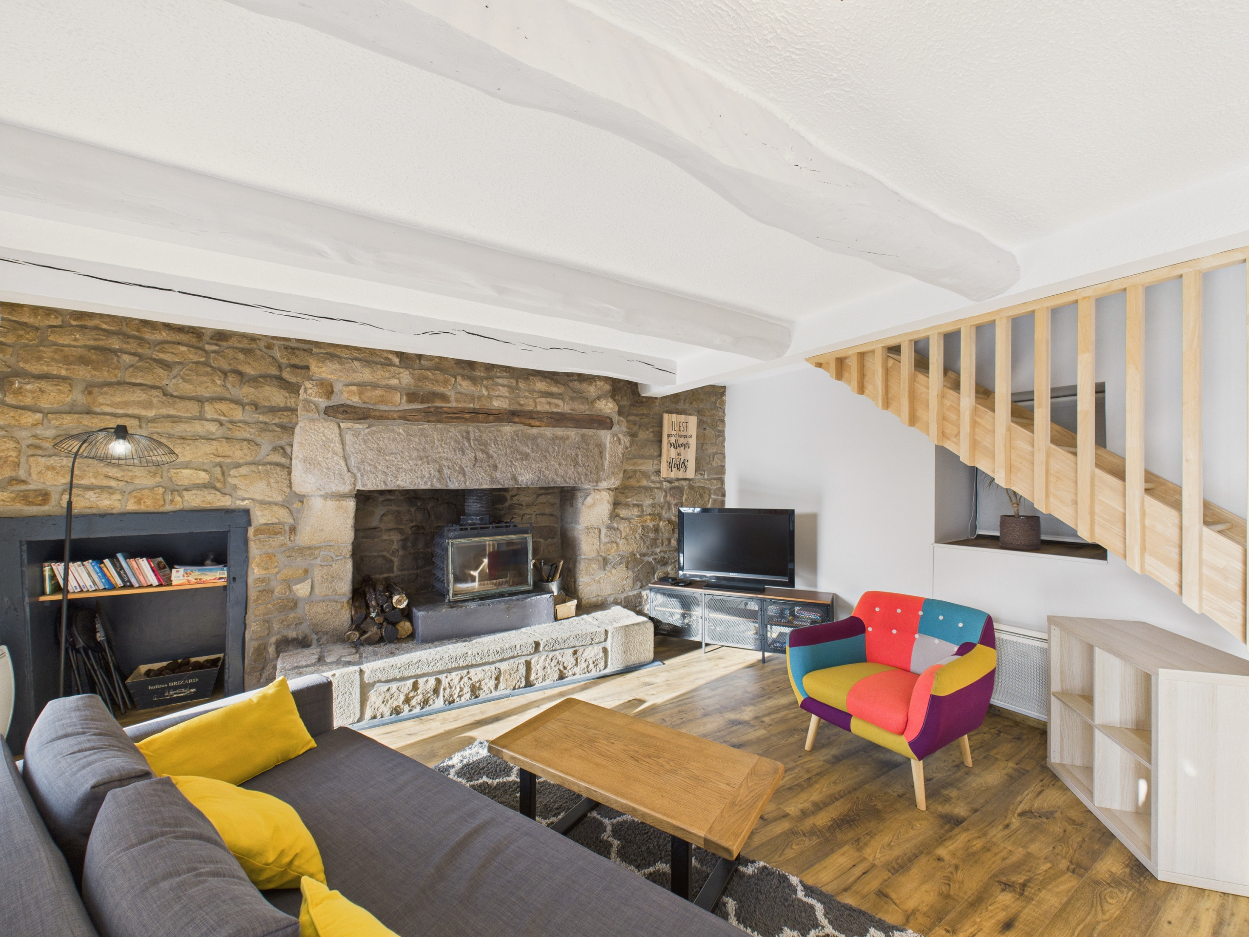  in Ploemel - Zentrum – Großes Haus für 10 Personen mit Garten