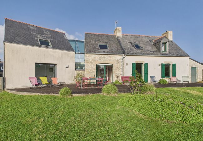 Ferienhaus in Penmarch - Wunderschönes Haus für 8 mit Garten – Meerblick