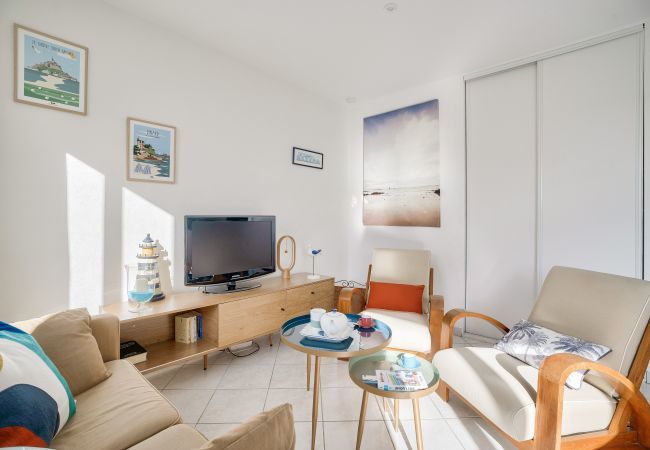 Ferienwohnung in Dinard - Strandnahe Ferienwohnung im Stadtzentrum von Dinard
