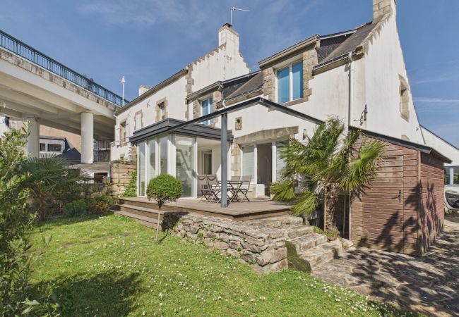 Ferienhaus in La Trinité-sur-Mer - Haus für 8 Personen mit Garten und Flussblick