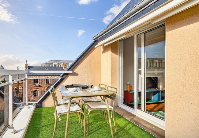 Ferienwohnung in Dinard - Appartement für 2, terrasse, Innenstadt
