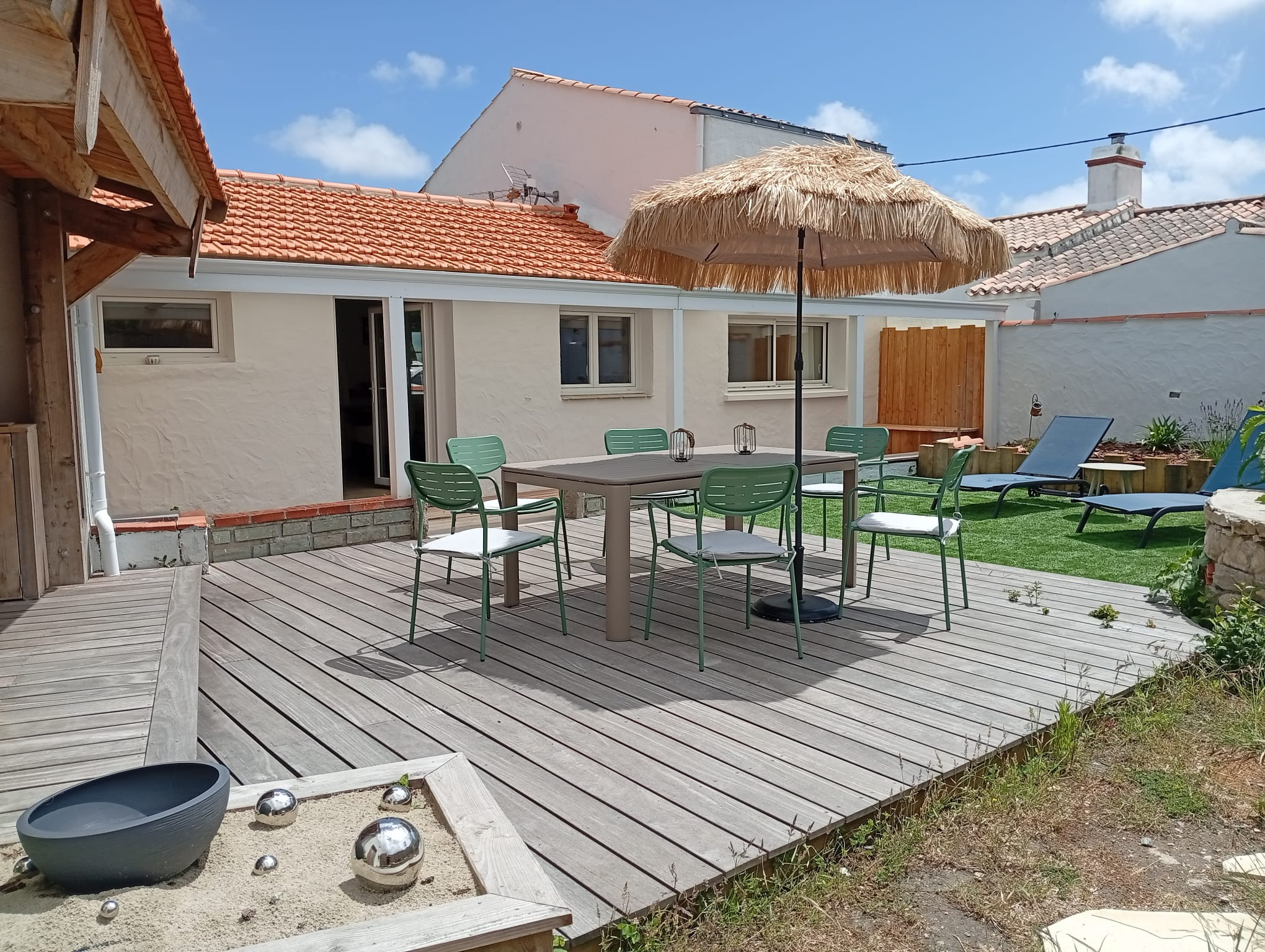  in L'Epine - Haus für 6 mit Garten - Nähe von Salzwiesen