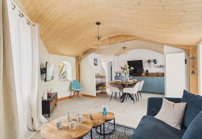 Ferienhaus in L'Epine - Haus für 6 mit Garten - Nähe von Salzwiesen