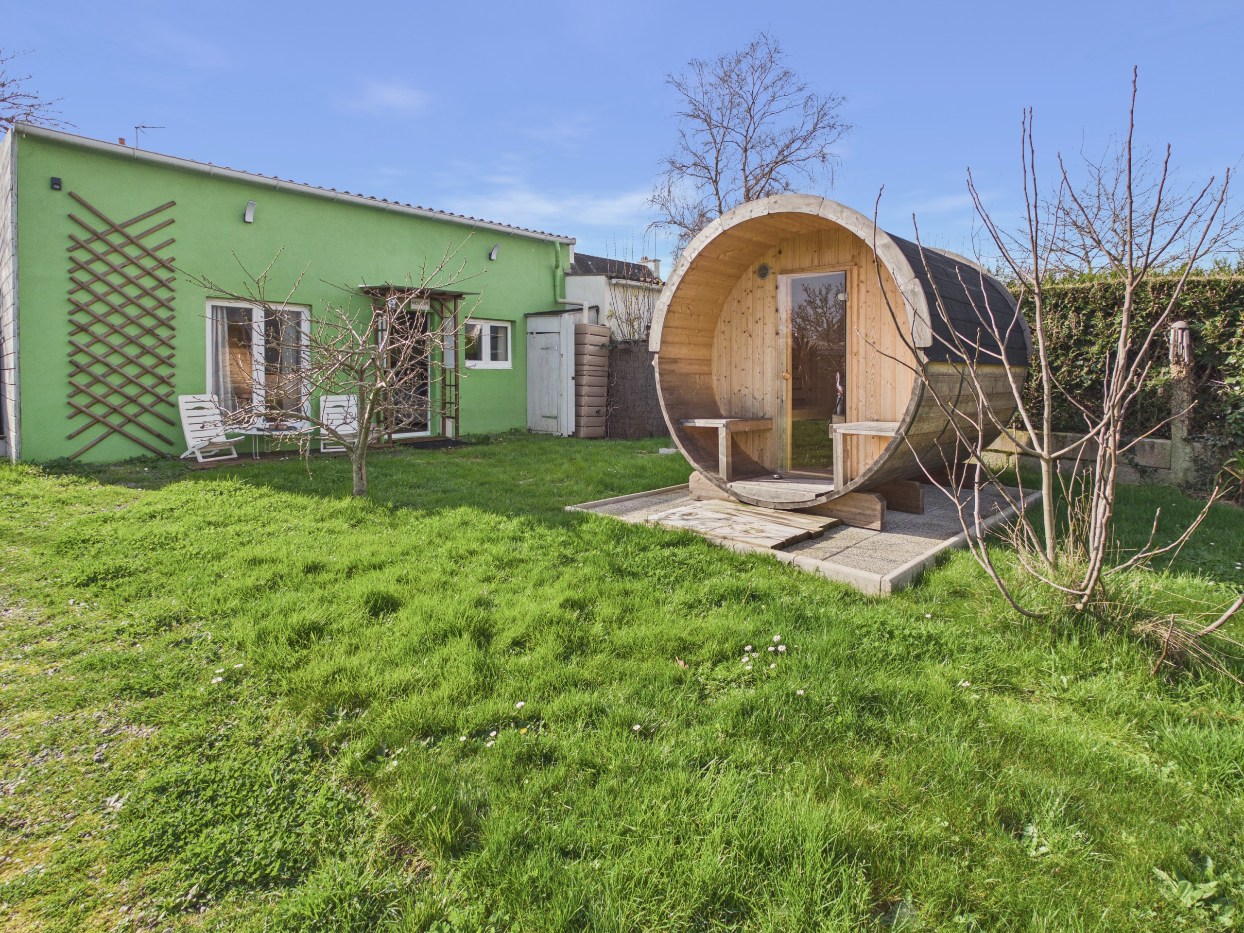 in Concarneau - Charmantes Ferienhaus für 2 – Garten 