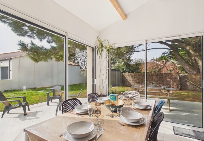 Ferienhaus in Notre-Dame-de-Monts - Haus für 7 mit Garten, Strand in der Nähe