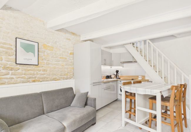 Studio in La Flotte - 500 m vom Strand entfernt, studio für 4 im Zentrum