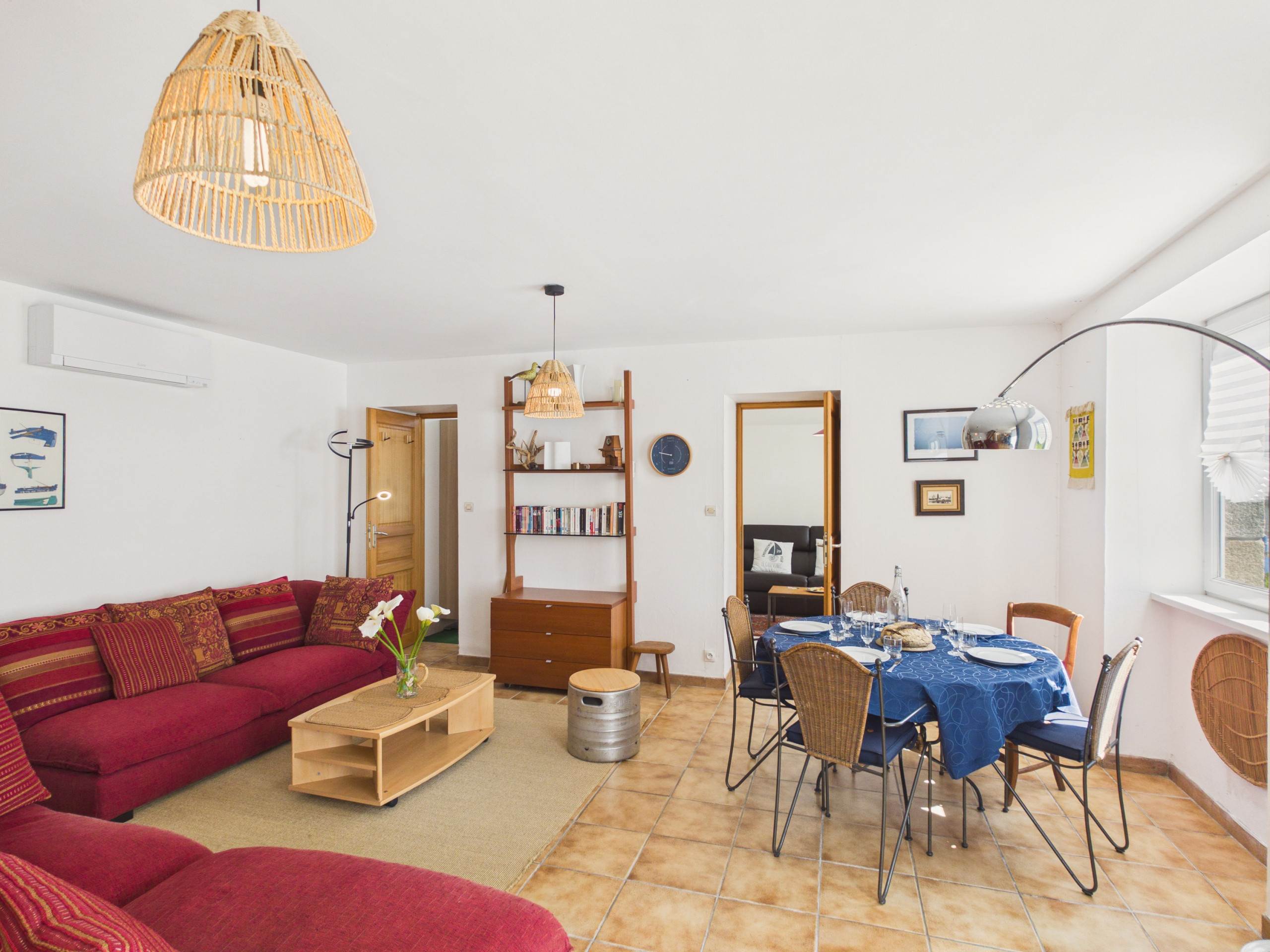  in Plomeur - Haus für 5 mit Garten, Stadtzentrum von Plomeur
