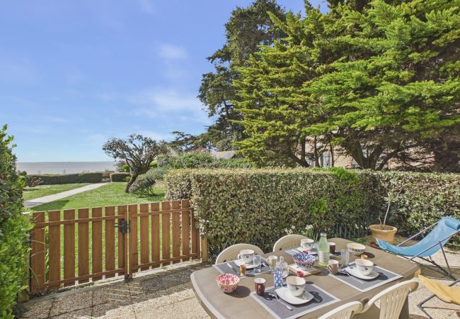 Ferienwohnung in Pornic - Apartment mit Meerblick, Haustiere erlaubt