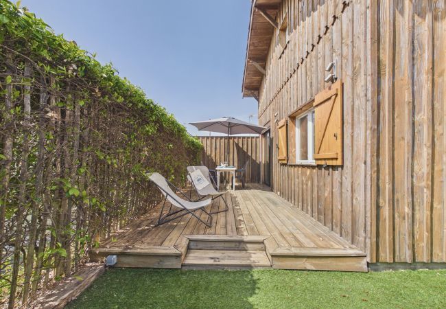 Ferienwohnung in Andernos-les-Bains - Chalet 700m vom Mersee, ideal für 2 Erwachsene und 2 Kinder