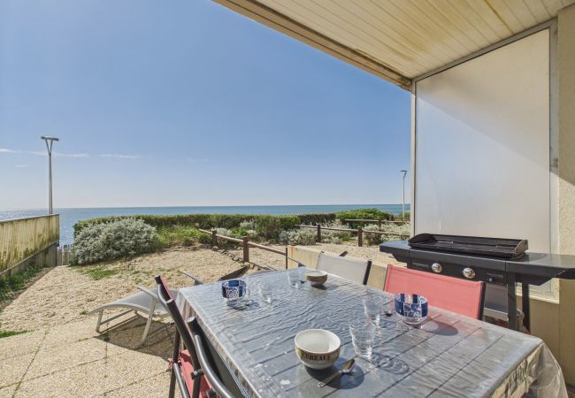 Ferienwohnung in Saint-Hilaire-de-Riez - Meerblick mit Terrasse, 2 Erwachsene 2 Kinder
