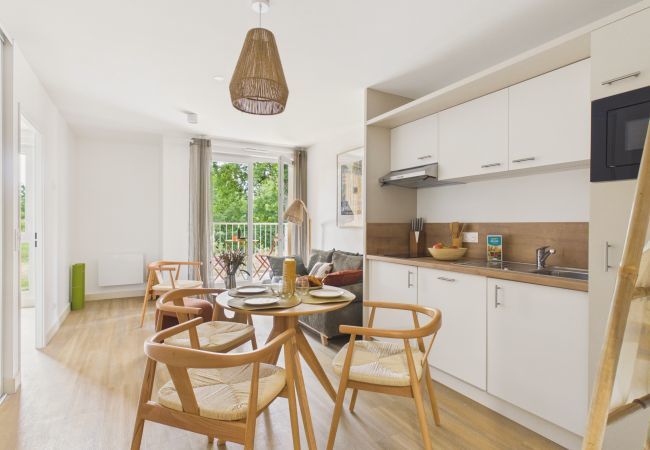 Ferienwohnung in Biscarrosse - Le Reef - Apartment für 4 - Gemeinschaftspool