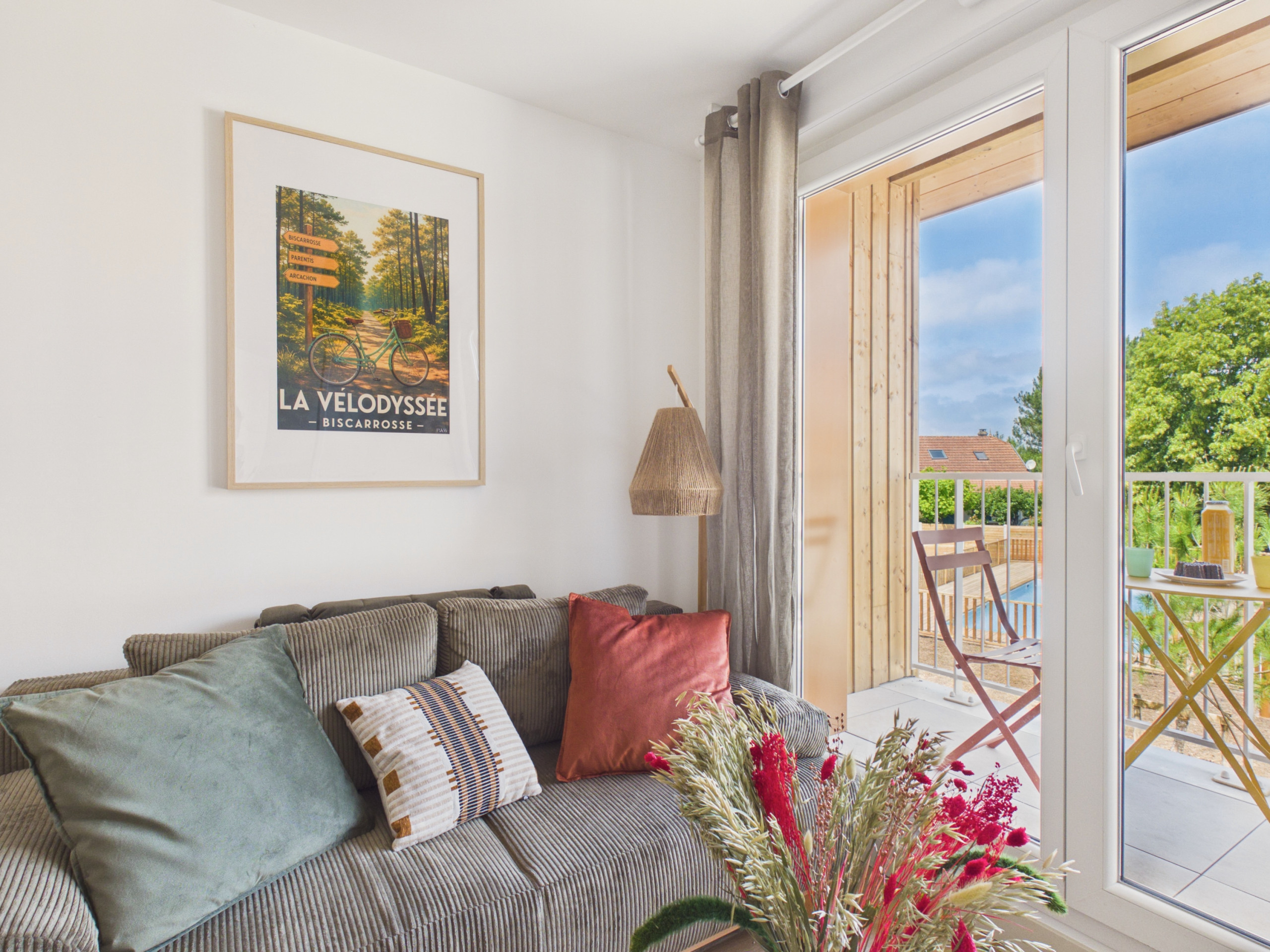  in Biscarrosse - L'Ondée - Apartment für 4  Gemeinschaftspool