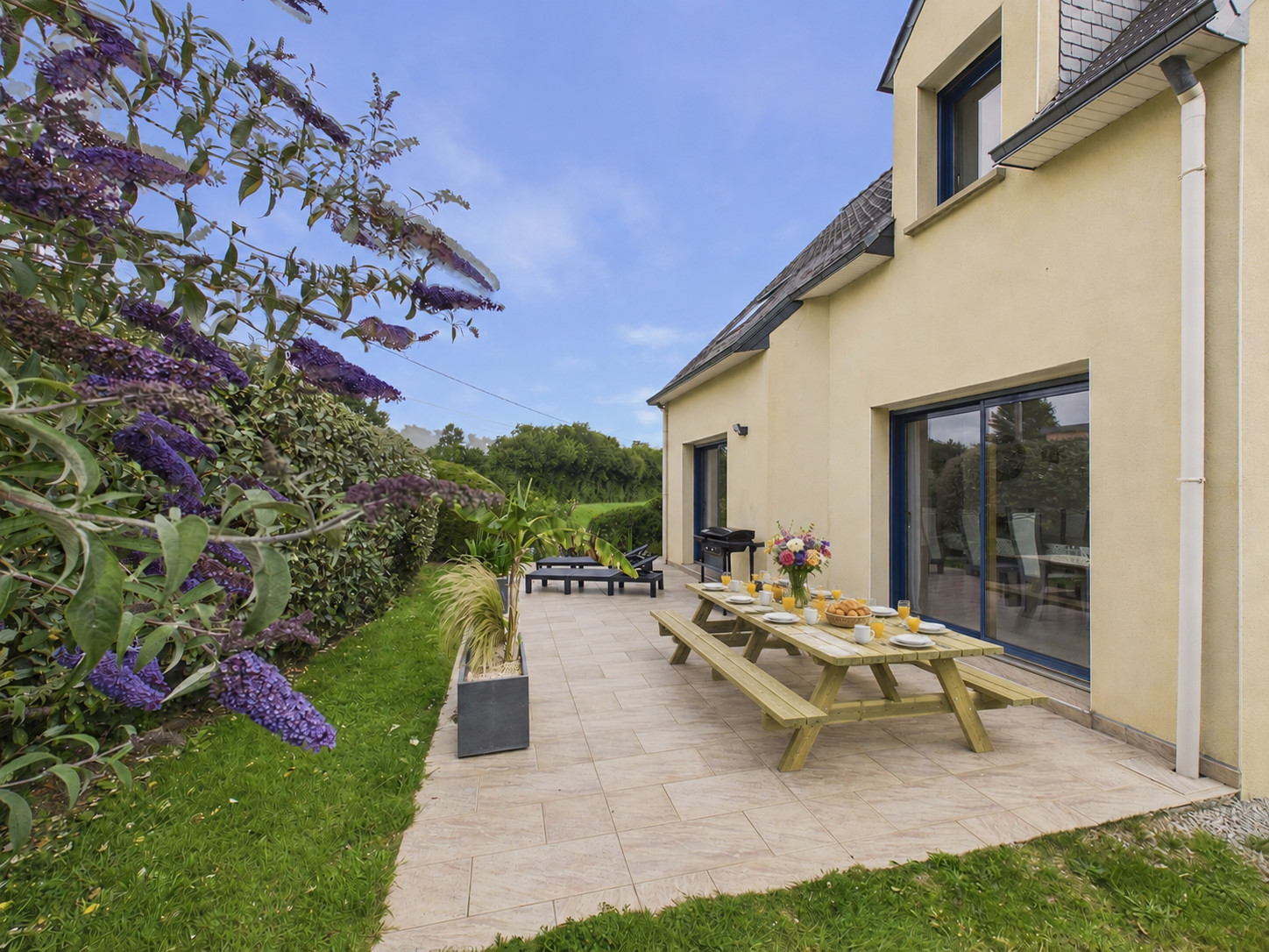  in Baden - Haus mit großem Garten und Plancha – 8 Personen