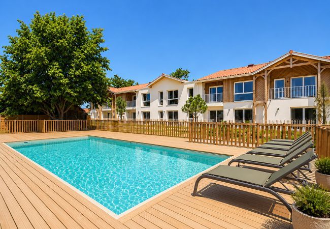 Studio in Biscarrosse - Byron Bay – Studio für 3 – Gemeinschaftspool