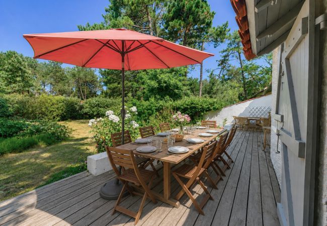 Ferienhaus in Noirmoutier-en-l´Ile - Strand 200m, Haus 8P, Garten & BBQ