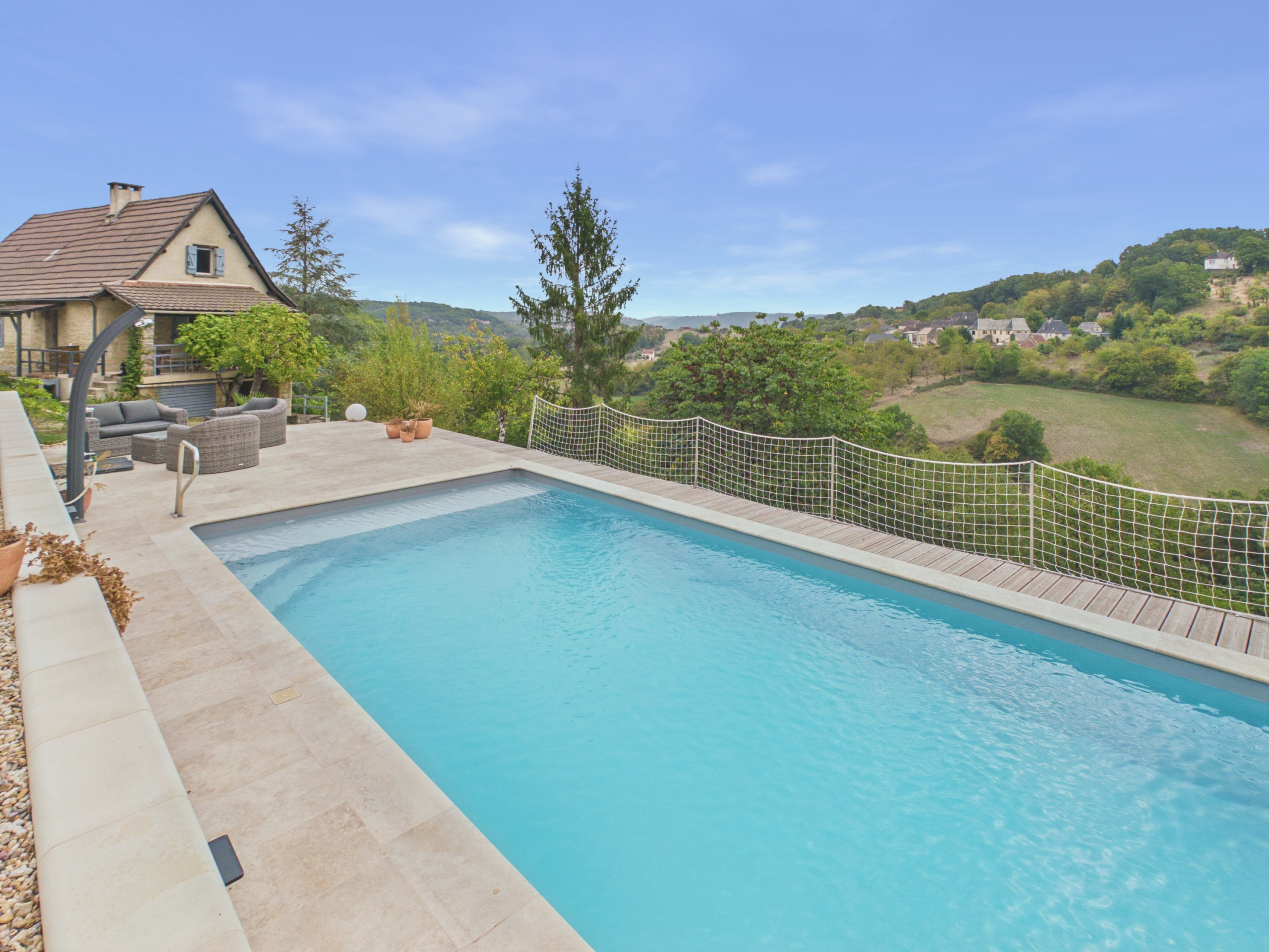  in La Bachellerie - Casa para 8 personas con piscina climatizada