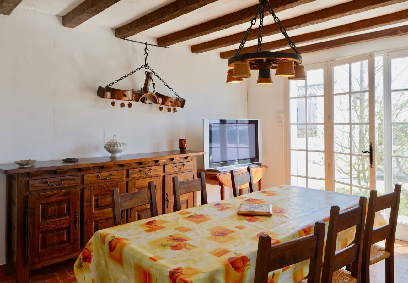 Ferienhaus in Noirmoutier-en-l´Ile - Haus für 4 - Garten - 400m zum Strand Lutins