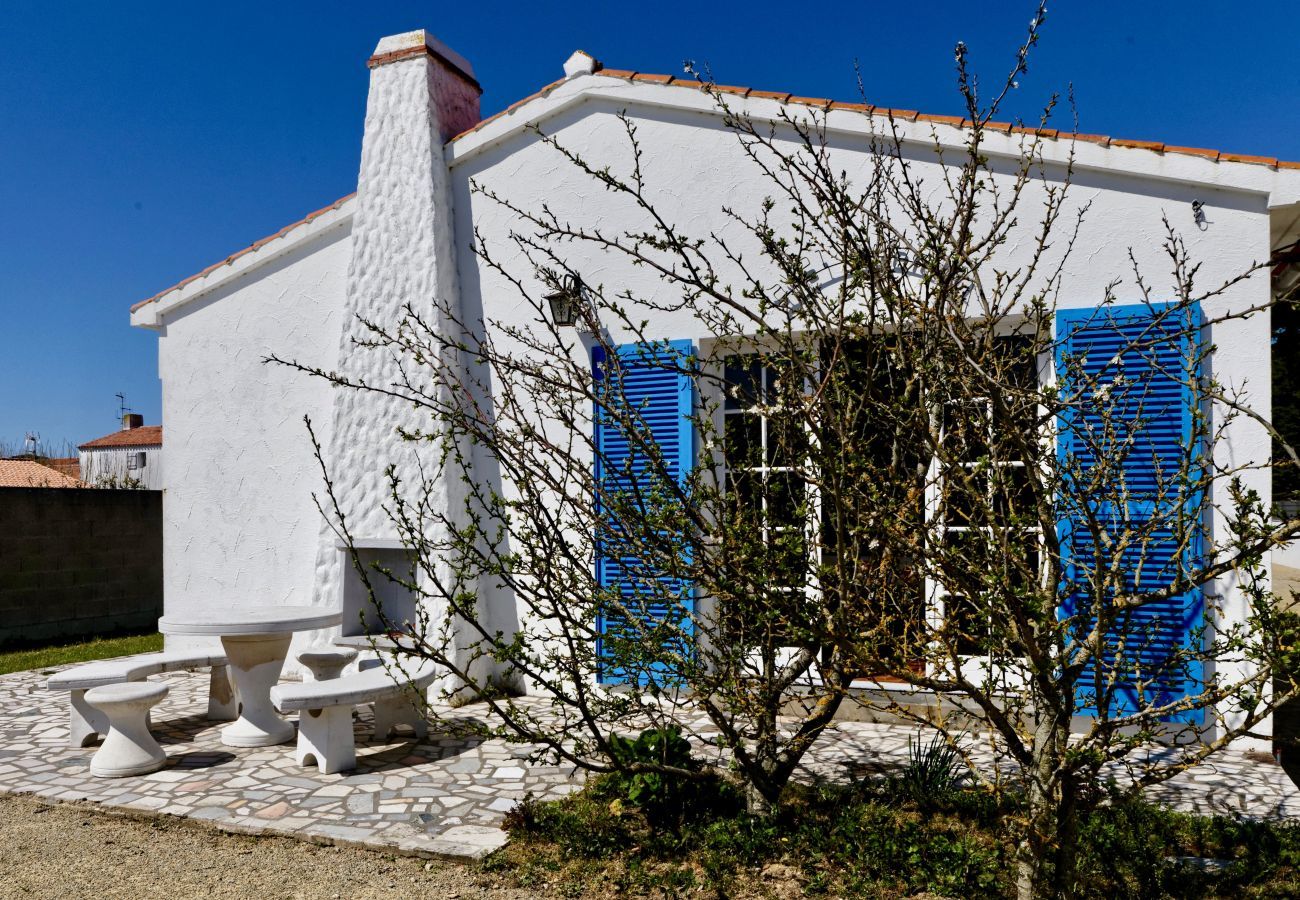 Ferienhaus in Noirmoutier-en-l´Ile - Haus für 4 - Garten - 400m zum Strand Lutins
