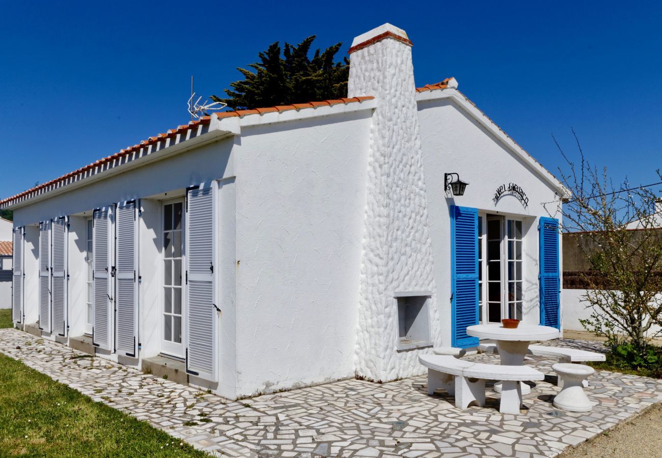 Ferienhaus in Noirmoutier-en-l´Ile - Haus für 4 - Garten - 400m zum Strand Lutins