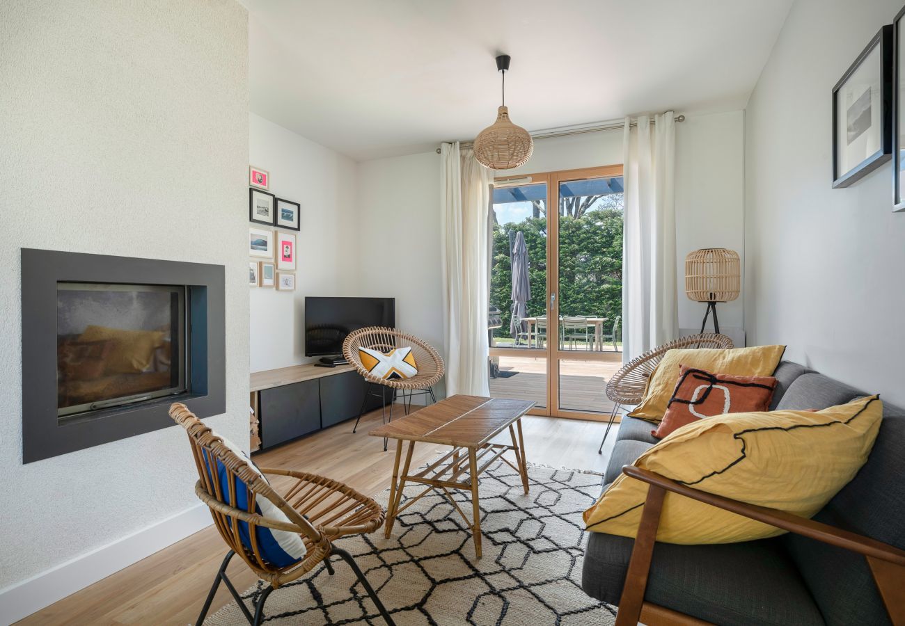Ferienhaus in Pornichet - 500 m zum Strand - Villa für 6 - Terrasse