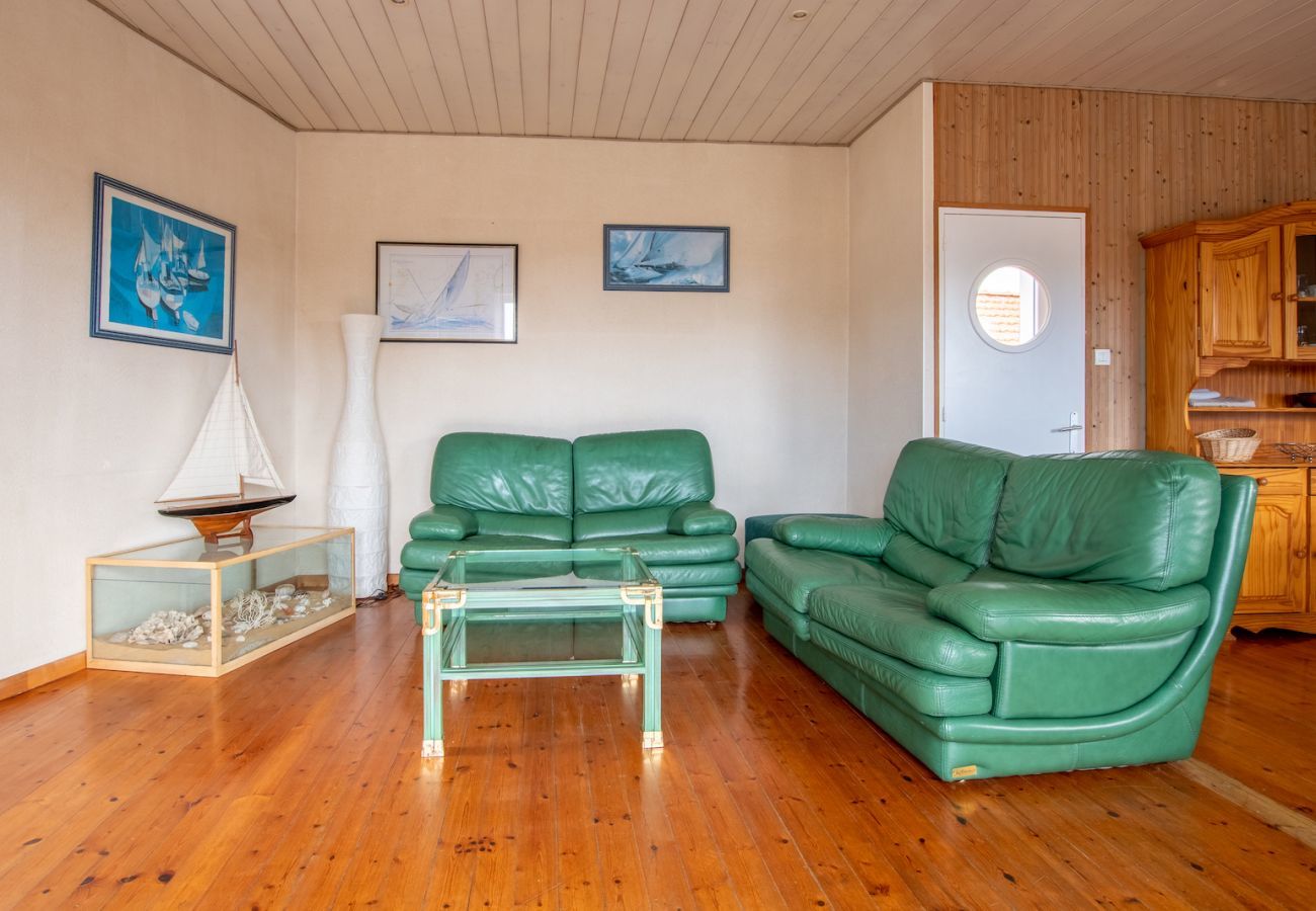 Ferienhaus in Bretignolles-sur-Mer - Haus für 6 - Garten und Terrasse - 300m Strand