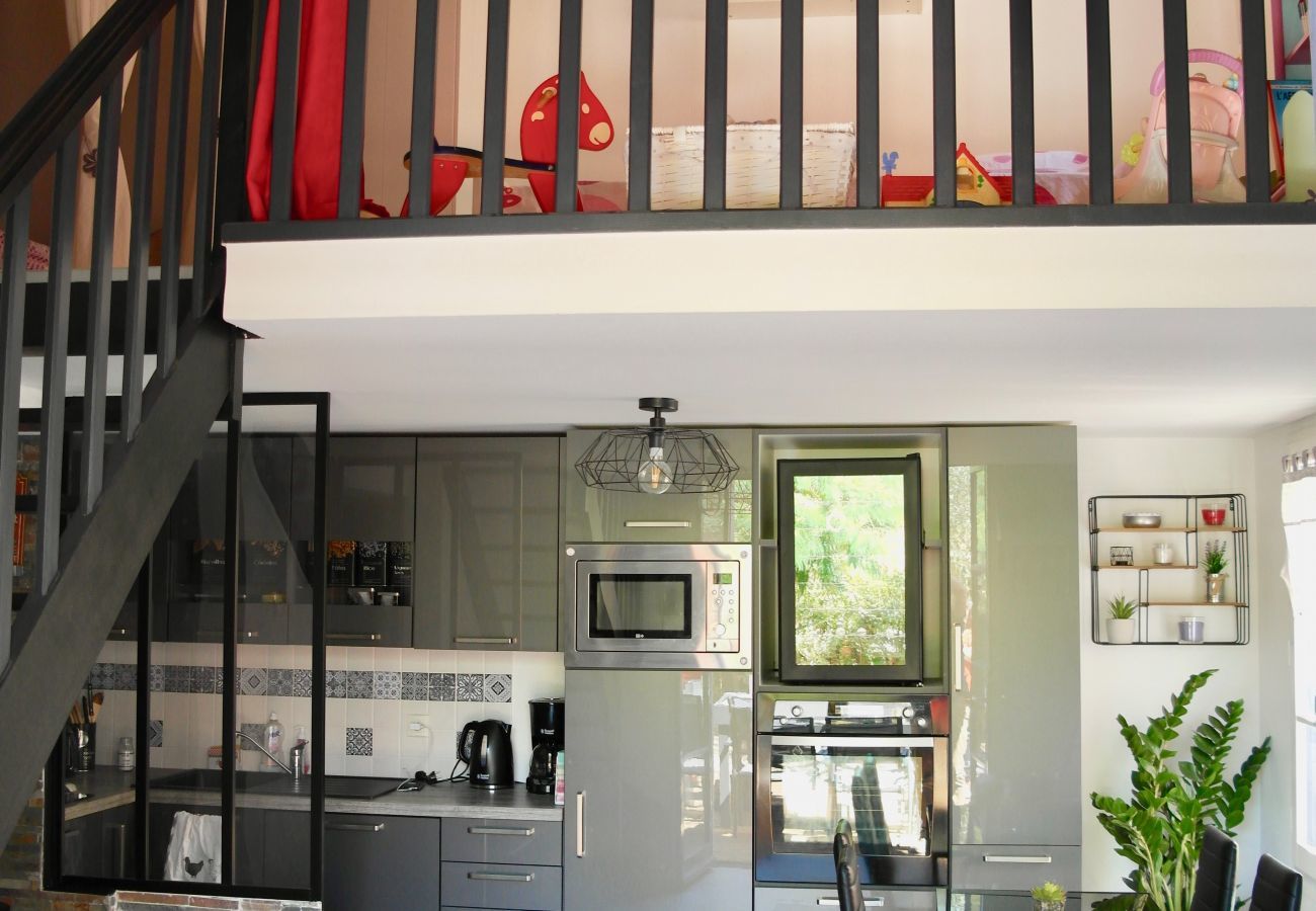 Ferienhaus in Saint-Hilaire-de-Riez - Haus für 5, in Strandnähe, Gemeinschaftspool