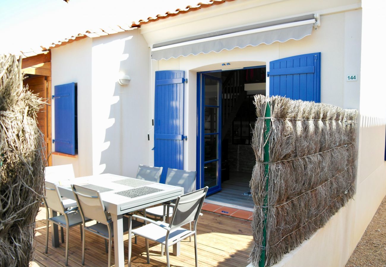 Ferienhaus in Saint-Hilaire-de-Riez - Haus für 5, in Strandnähe, Gemeinschaftspool