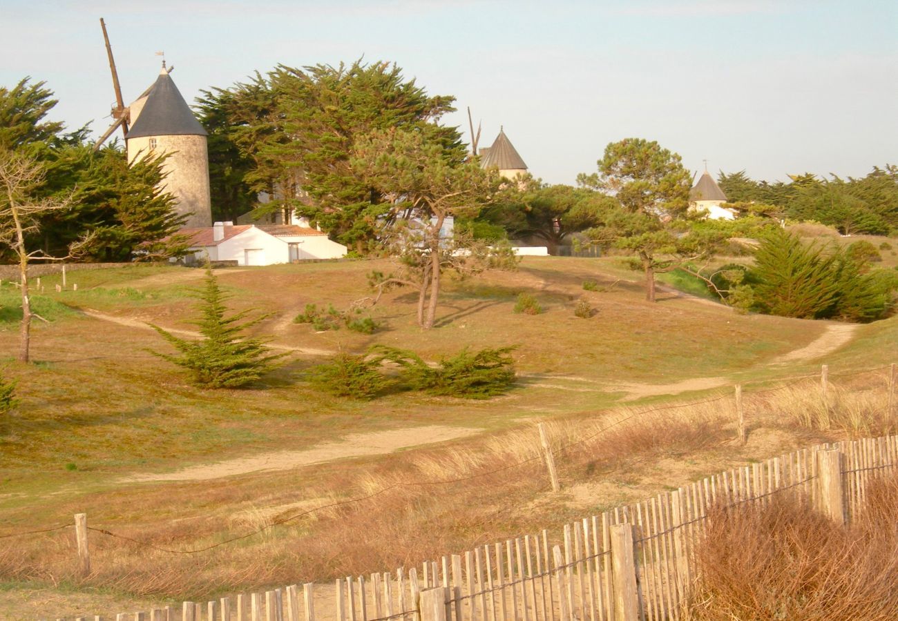 Ferienhaus in La Guérinière - 800m zum Strand - Haus 6 Erwachsene - 2 Kinder