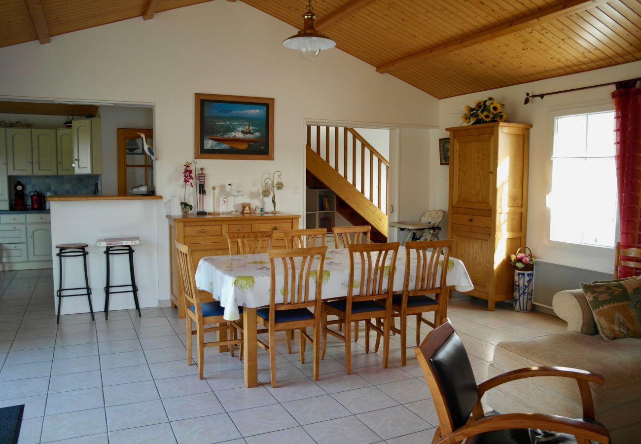 Ferienhaus in La Guérinière - 800m zum Strand - Haus 6 Erwachsene - 2 Kinder