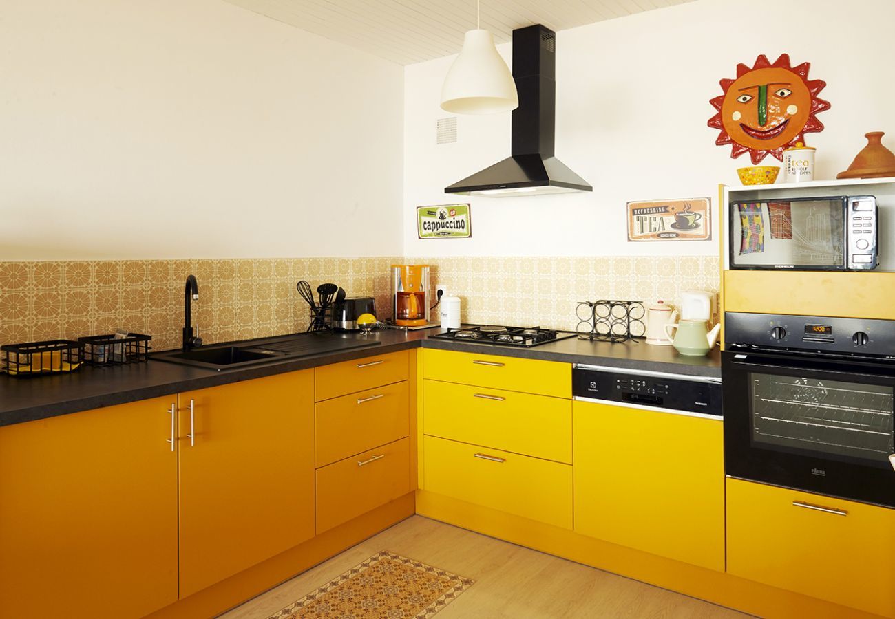 Ferienwohnung in Saint-Gilles-Croix-de-Vie - Wohnung für 6 am großen Strand, St Gilles