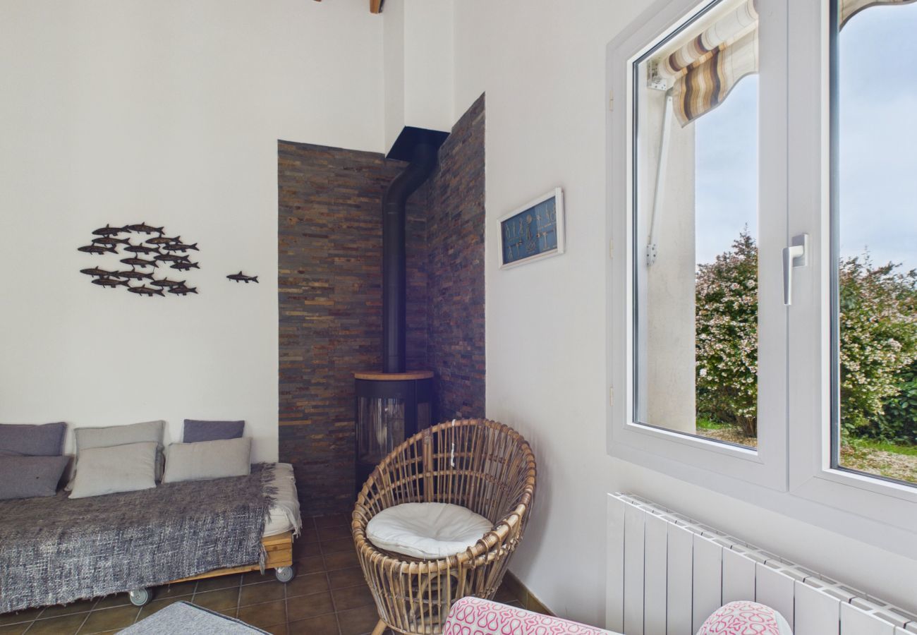 Ferienhaus in Bretignolles-sur-Mer - Ein Haus für 10 mit Garten am Meer