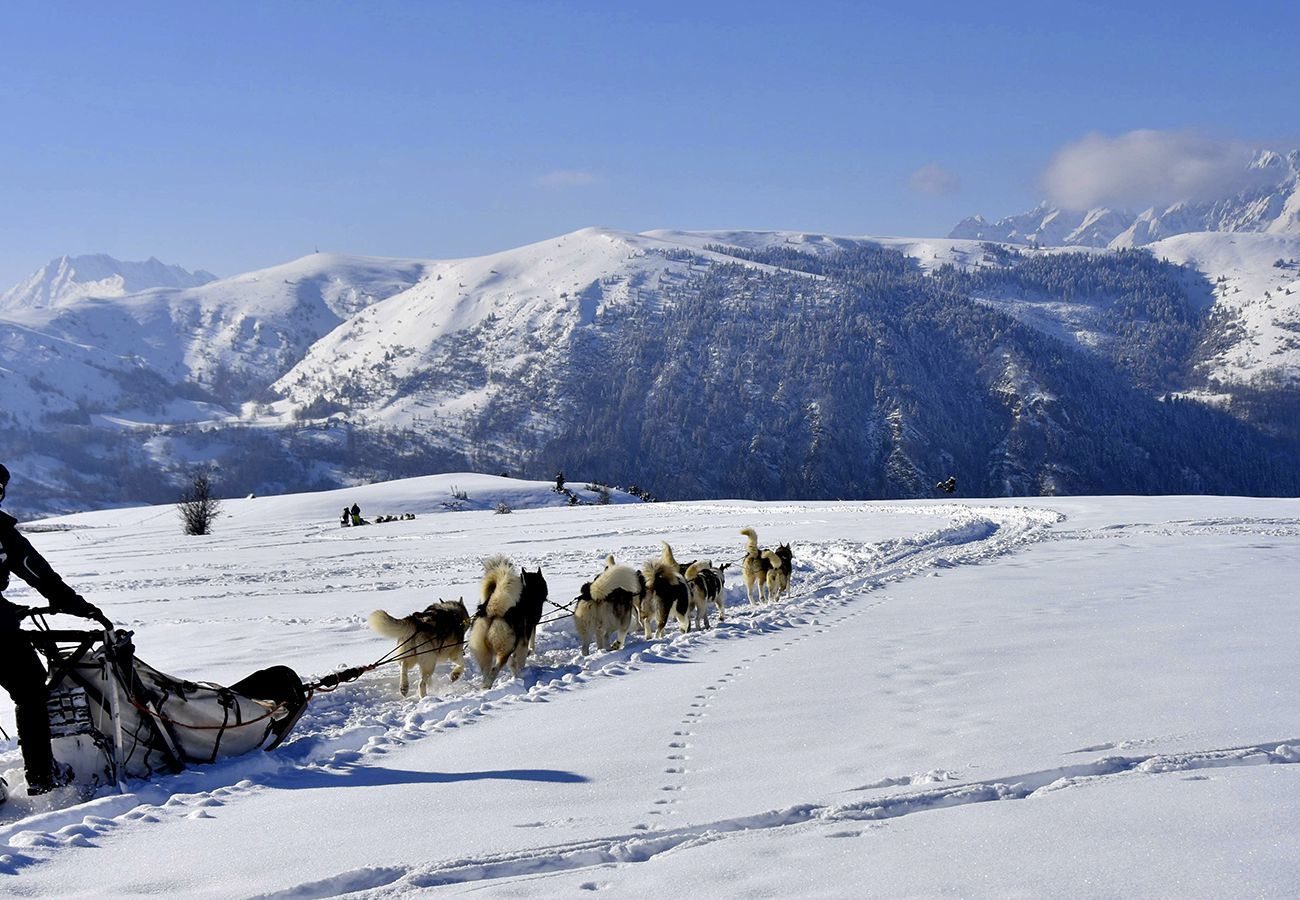 Ferienwohnung in Adervielle-Pouchergues - Skiurlaub für 6 - 200m von den Pisten entfernt