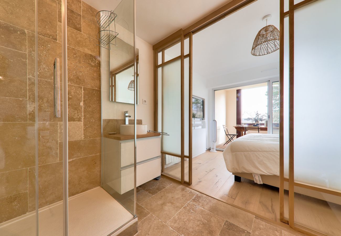 Ferienwohnung in Carnac - Meerblick im Carnac, Duplex für 8