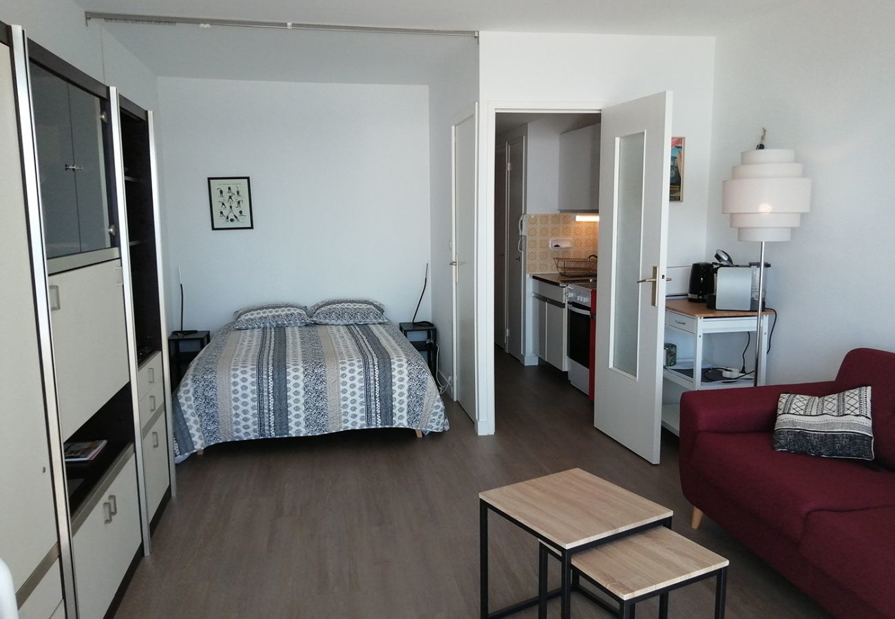 Studio in La Baule-Escoublac - Meerblick - Balkon - Studio für 4