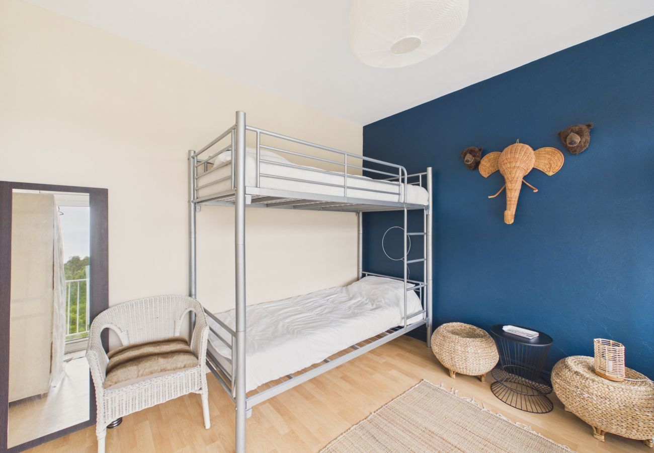 Ferienwohnung in Saint-Brevin-les-Pins - Ferienwohnung mit Meerblick für 6 Personen