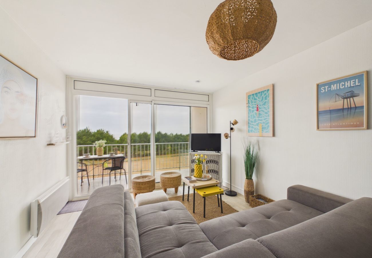 Ferienwohnung in Saint-Brevin-les-Pins - Ferienwohnung mit Meerblick für 6 Personen