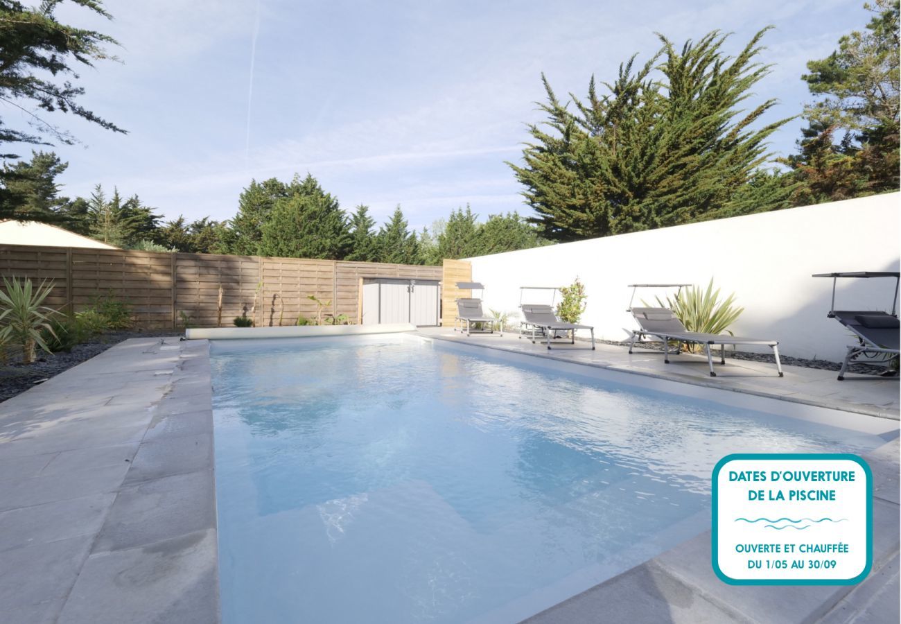 Ferienhaus in Saint-Jean-de-Monts - Villa mit Pool für 8 Personen