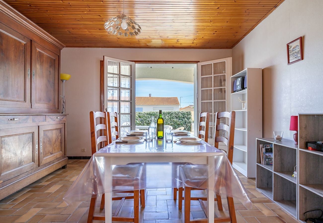 Ferienhaus in Saint-Hilaire-de-Riez - Angenehmes Haus für 6 in Saint-Hilaire-de-Riez
