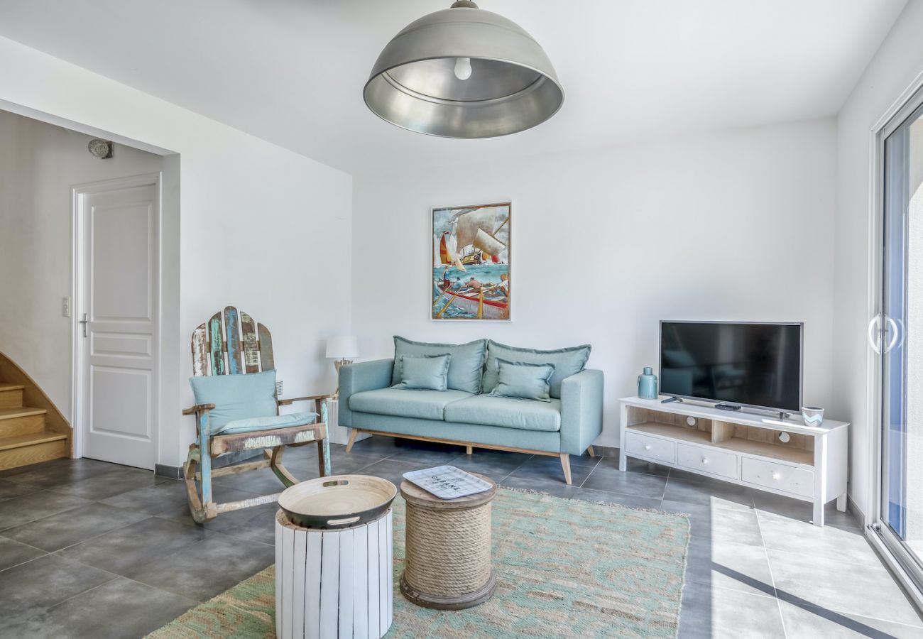 Ferienhaus in Baden - 100m von Strand, Haus für 7, Meerblick