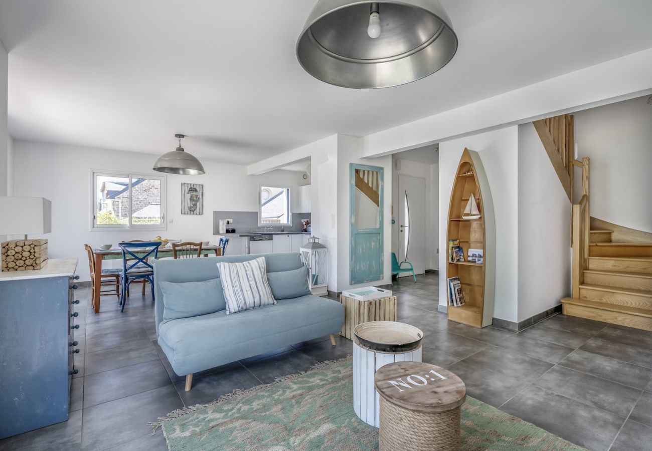 Ferienhaus in Baden - 100m von Strand, Haus für 7, Meerblick