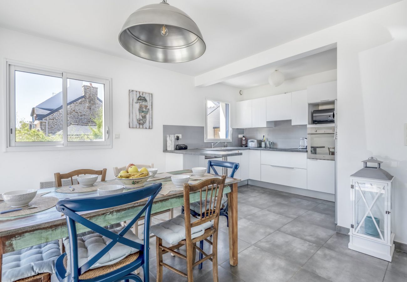 Ferienhaus in Baden - 100m von Strand, Haus für 7, Meerblick