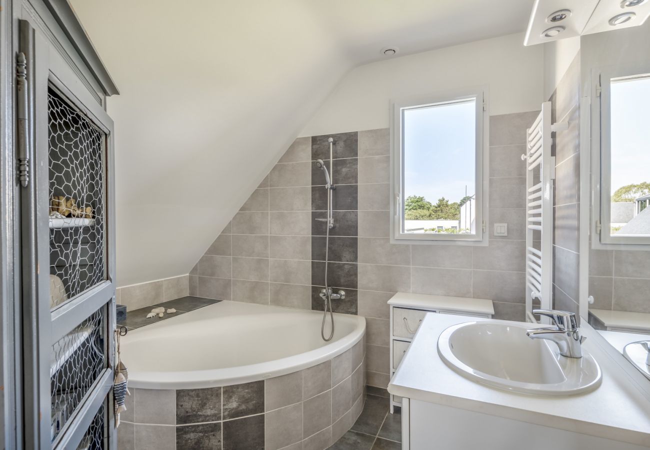Ferienhaus in Baden - 100m von Strand, Haus für 7, Meerblick
