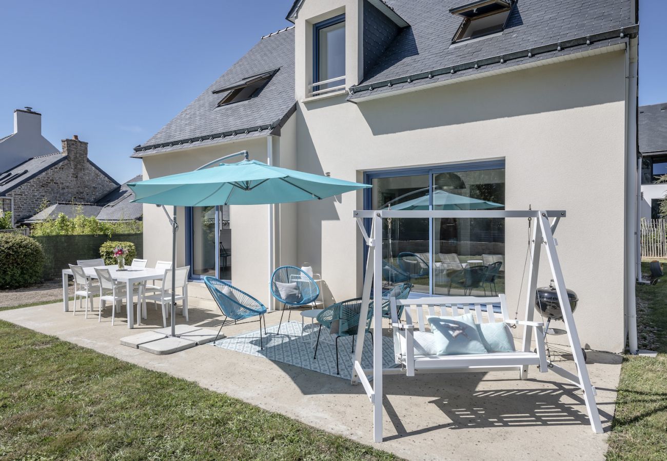 Ferienhaus in Baden - 100m von Strand, Haus für 7, Meerblick