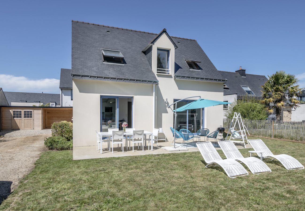 Ferienhaus in Baden - 100m von Strand, Haus für 7, Meerblick